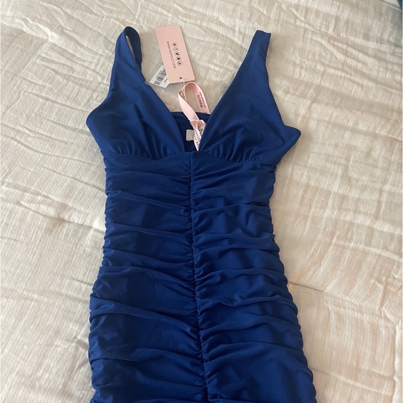 Oh Polly Blue Mini Dress - Picture 11 of 12